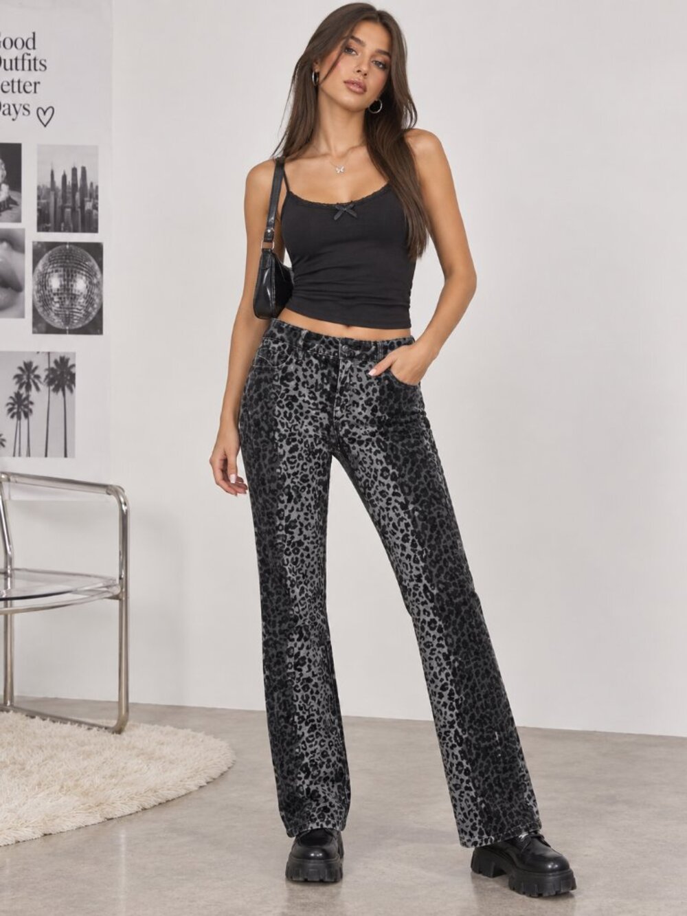 statement jeans, Y2K style, alternative, edgy, Christopher Blue, women’s size 4.